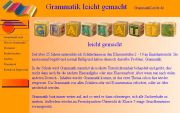 Grammatik leicht gemacht - Website design